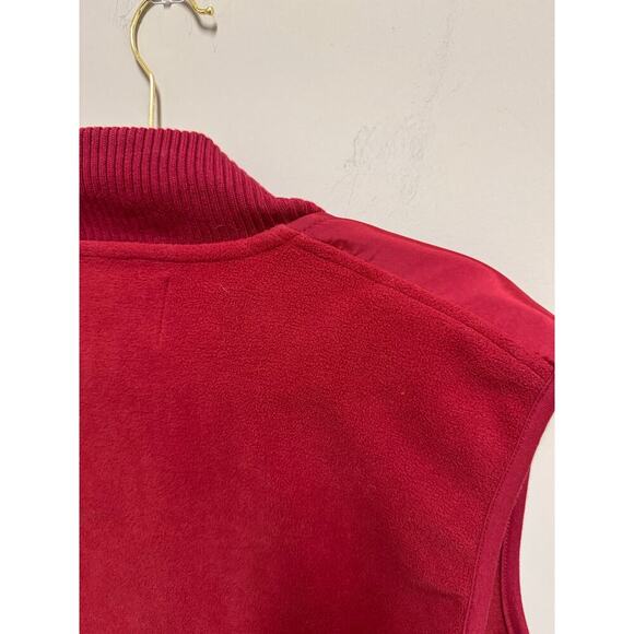 Banana Republic Men Red Zip Up Sweater Vest Size XL - Picture 8 of 8